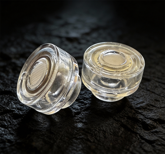Pair of Etymotic Research Flat Frequency Response Replacement Filters for Custom Hearing Protection